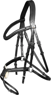 Produktbild von Waldhausen Trensenzaum X-Line Cancún Trense Schwarz VB