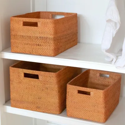 Produktbild von Soeji Aufbewahrungskorb WARSA aus Rattan