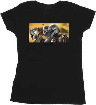 Produktbild von Star Wars - "The Mandalorian" T-Shirt für Damen BI43387 (S) (Schwarz)