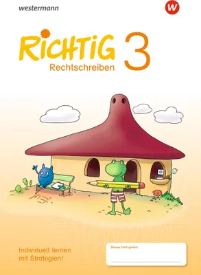 Produktbild von RICHTIG Rechtschreiben 3. Übungsheft