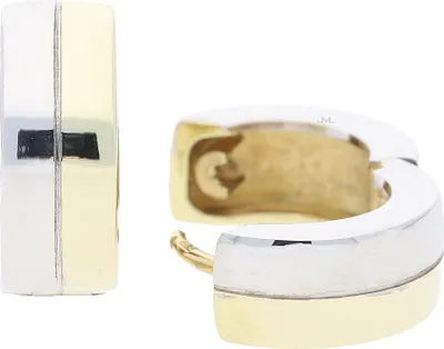 Produktbild von JuwelmaLux Creolen Bicolor 375 Gold JL30-06-1484