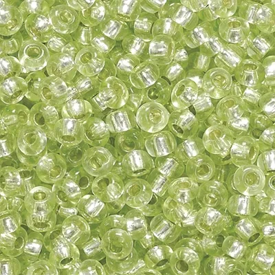 Produktbild von Rocailles 2,5 mm maigrün VE=6x13g