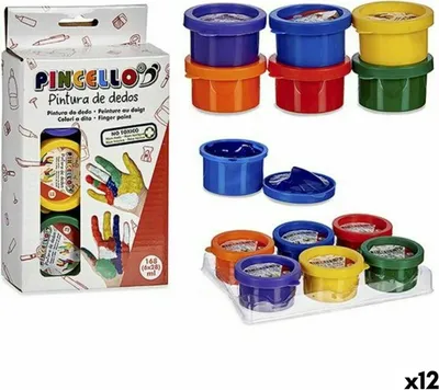 Obrázek produktu pro Malířská sada prstů 12 kusů