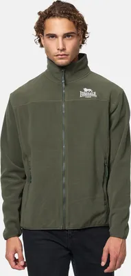 Produktbild von Herren Fleecejacke normale Passform ARDGOUR Olive/White L Lonsdale