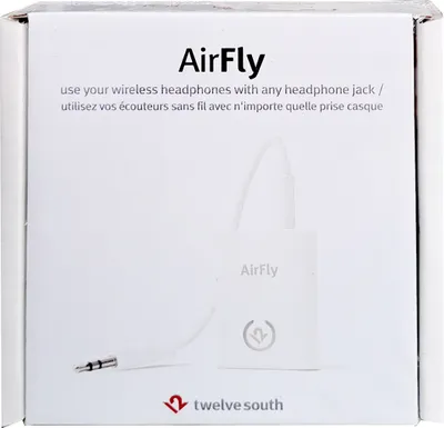 Zdjęcie produktu dla Twelve South 12-1801/B AirFly nadajnik Bluetooth do słuchawek/adapter do AirPods Biały