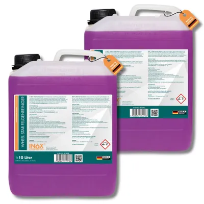 Produktbild von INOX® Felgenreiniger Konzentrat 2x10 L - Spezial Felgen Reiniger für Alu & Stahl
