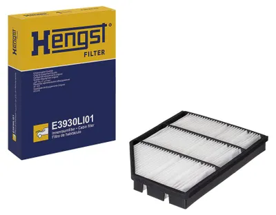 Produktbild von Innenraumfilter Pollenfilter 38 mm HENGST FILTER für u.a. MERCEDES-BENZ AROCS