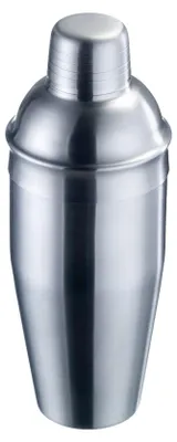 Produktbild von Cocktailshaker 0,75 Liter - Edelstahl - Integriertes Sieb - Deckel als Messbecher - Einfaches Mixen - Pflegeleicht - Shaker