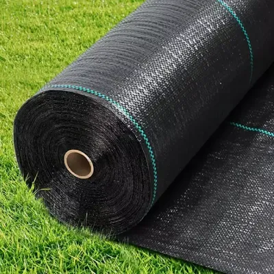 Produktbild von MIKONI Unkrautvlies | 100 Meter | 110 cm | Gartenvlies Bodengewebe Unkrautfolie Mulchvlies