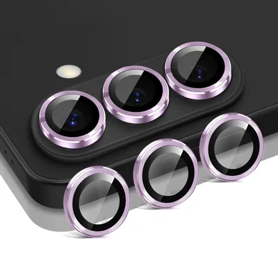 Produktbild von Kamera Linsenschutz Glas Set für Samsung Galaxy S26 Schutzglas Camera Linse Panzerfolie 9H Helles Violett