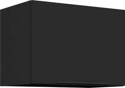 Produktbild von Küchen Kurzhängeschrank 50 cm SIENA Schwarz Küche Küchenzeile Küchenblock