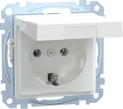 Produktbild von MERTEN MEG2310-0325 - CEE 7/3 - CEE 7/4 - Weiß - Thermoplast - 250 V - 16 A