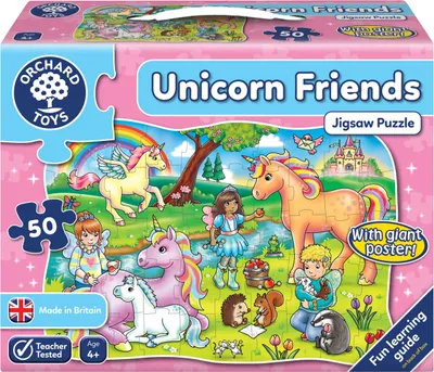 Zdjęcie produktu dla Puzzle Prietenii Unicornului JEDNOROEC PRZYJACIELE