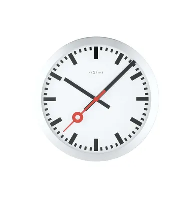 Produktbild von NeXtime Small Station Stripe Wanduhr, 3998st