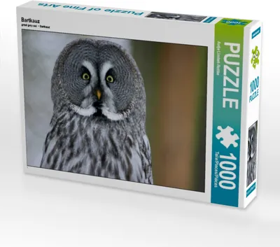 Produktbild von Calvendo Bartkauz 1000 Teile Puzzle quer 640x480mm, Lindert-Rottke Antje; 7436833