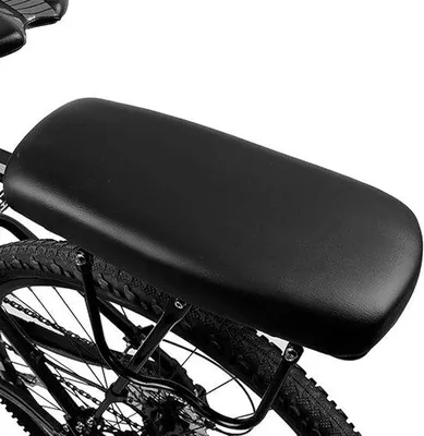 Produktbild von Famanu Fahrradsitzkissen mit weichem PolyurethanOberfläche – Schwarz
