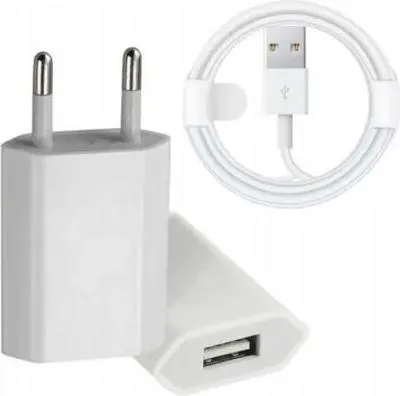 Image de Chargeur et câble Apple - Compatible avec iPhone/iPad