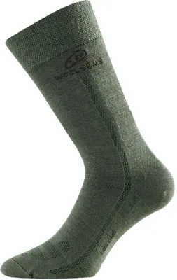 Produktbild von WLS dünne mittellange Merino Trekkingsocken mit glattem Gestrick, strapazierfähig