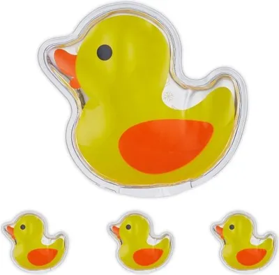 Produktbild von Kalt- und Warmkompressen für Kinder, 4er Set, mit Wärme- und Kältetherapie, Tiermotive