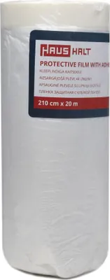 Produktbild von Abdeckfolie + Malerkrepp in einem 20 m x 2,1 m  ingesamte Foliengrösse 42 m²