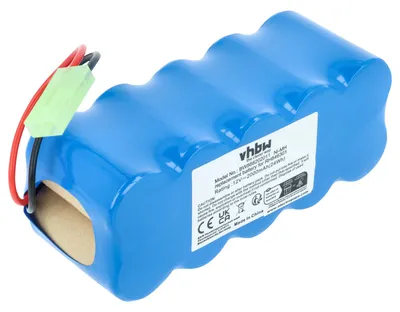 Produktbild von vhbw Akku kompatibel mit Rowenta RH8462K0/9A0, RH8463K0/9A0, RH8460WH / A 9-0, RH846301, RH8463 Home Cleaner Heimroboter Blau (2000 mAh, 12 V, NiMH)