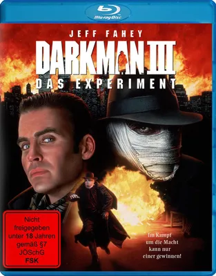 Obrázok produktu pre PLAION 1101517, Film, Blu-ray, Nemčina, Angličtina, 87 min, Darkman 3, Dobrodružstvo
