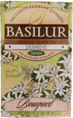 Produktbild von Basilur grüner Tee Jasmine Green 25 Teebeutel Ceylon Grüntee tea