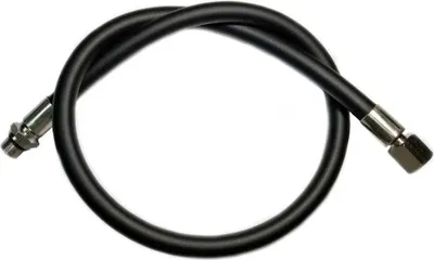 Immagine prodotto di Regolatore Metalsub maschio 1/2" senza filettatura, tubo flessibile nero, 56 cm