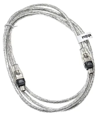 Produktbild von vhbw FireWire Kabel für FireWire Geräten, zum Anschluss an Computer u.a. - IEEE 1394, 4 Polig auf 4 Polig, 2m
