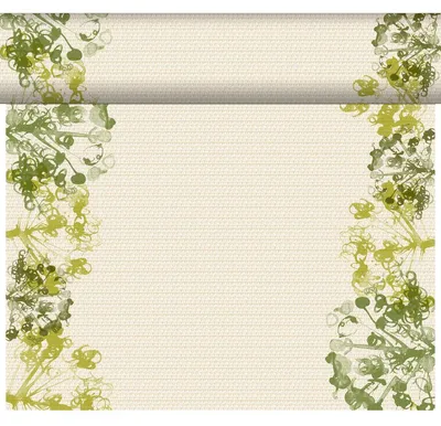 Produktbild von 4x Duni Dunicel® Tête-à-Tête-Tischläufer 0,4 x 24 m Green Umbles