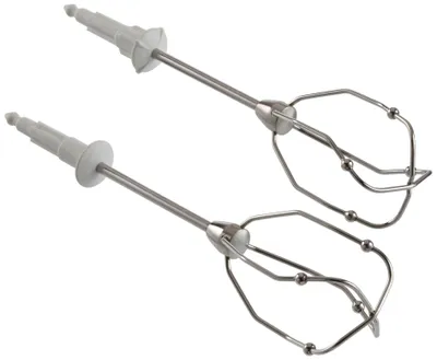 Produktbild von Bosch Rührbesen MFZ4020, Zubehör, passend für Handrührgerät MFQ3xxx und MFQ4xxx, spülmaschinenfest, Ersatzteil, Edelstahl