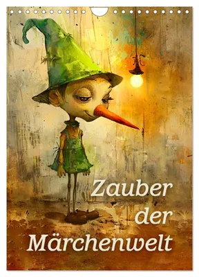 Produktbild von Zauber der Märchenwelt (Wandkalender 2027 DIN A4 hoch), CALVENDO Monatskalender