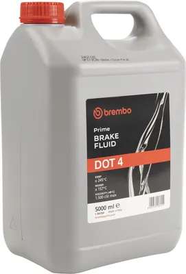 Produktbild von Bremsflüssigkeit 5.0Ltr DOT4 Brembo J1703,ISO4925,FMVSS 116 DOT3 4