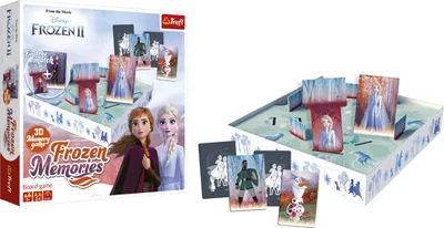 Produktbild von Trefl Brettspiel Frozen Memories Disney Die Eiskönigin 2