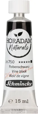 Produktbild von Schmincke Horadam Naturals Rebenschwarz 15ml vegane Wasserfarbe 26 750 006