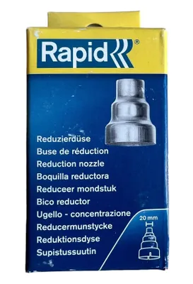 Productafbeelding van Snelkoppelstuk met verminderstuk, 20 mm, accessoire voor heteluchtpistool, föhn