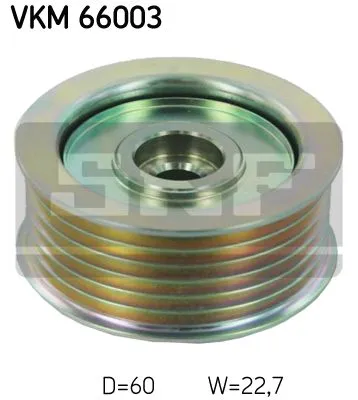 Produktbild von SKF VKM 66003 Umlenkrolle Keilrippenriemen für SUZUKI Grand Vitara I SUV (FT, HT)