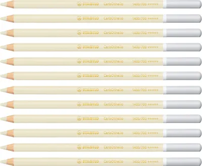 Produktbild von Pastellkreidestift - STABILO CarbOthello - 12er Pack - grau 1 w