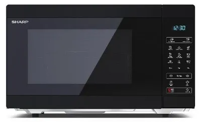 Image de Sharp YC-MG81EB 28L Micro-ondes - Grill/Touch/Noir - Pose libre - 28 L - 900 W - noir (YC-MG81EB)