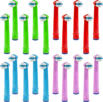 Produktbild von Oral-B Aufsteckbürsten Kids Stages 20 Stück Weich Kompatibel Zahnbürste