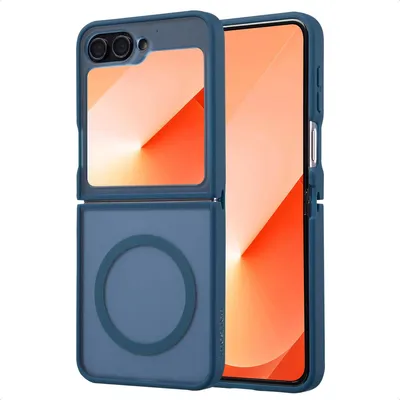 Image de imoshion Color Guard Backcover avec MagSafe pour le Samsung Galaxy Z Flip 6 - Bleu foncé