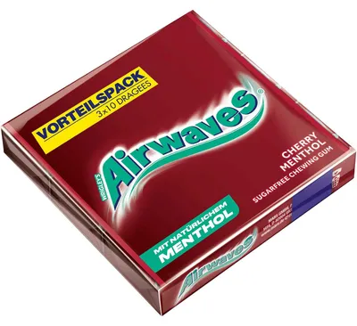 Produktbild von Airwaves Cherry Menthol 3x10er