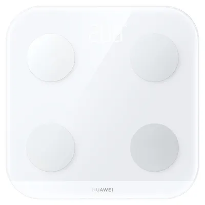 Produktbild von Huawei Scale 3 Bluetooth Edition, Elektronische Personenwaage, 150 kg, Weiß, kg, Quadratisch, Gehärtetes Glas