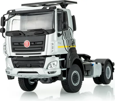 Zdjęcie produktu dla Ciągnik TATRA Phoenix 4x4 - SREBRNY KADEN 1:43