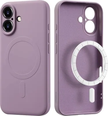 Image de imoshion Color Backcover avec MagSafe pour l'Apple iPhone 16 - Violet