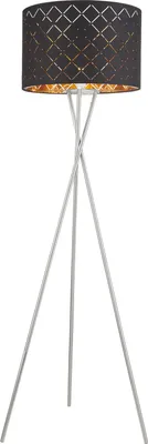 Produktbild von Globo Lighting Stehleuchte Metall Nickel matt, 1x E27