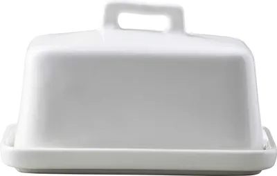 Produktbild von EPICURIOUS Butterdose Weiß, Porzellan, in Geschenkbox