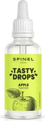 Produktbild von Spinel Soda Geschmackstropfen 50 ml Apfel Glas