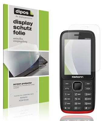 Immagine prodotto di 4x Pellicola Protettiva per Karbonn K334 Shine Protezione Schermo Antiriflesso dipos