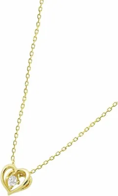 Produktbild von 9 Karat Lotus-Halskette, 9 Karat Gold Hin00056/43